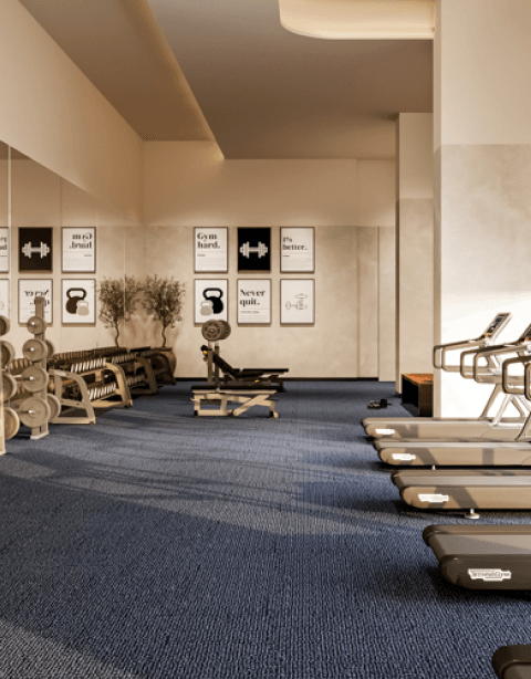 Fully Equipped Gym of Living Tree by Kalyani Developers