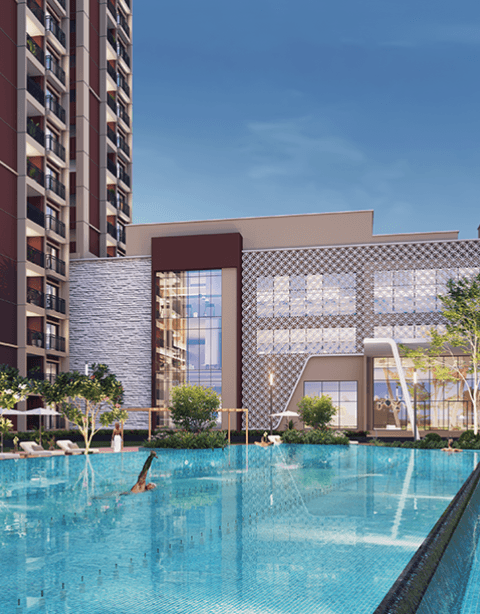 Swimming Pool at Living Tree by Kalyani Developers